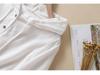 2024 Summer Women's Hooded Cotton-Linen Shirt: Chinese Style Jacquard Embroidered Casual Top