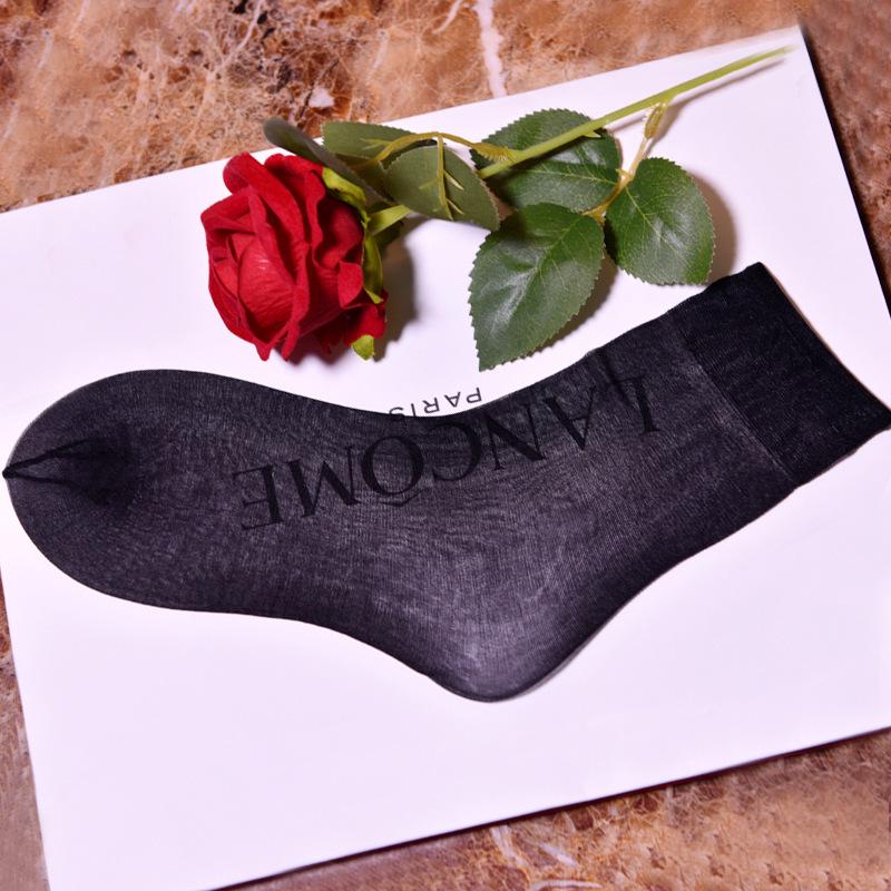 

3 пары ультратонких прозрачных чулок Crystal Silk для женщин 3 Pairs Pack - Foot Shaped Crystal Short Stockings