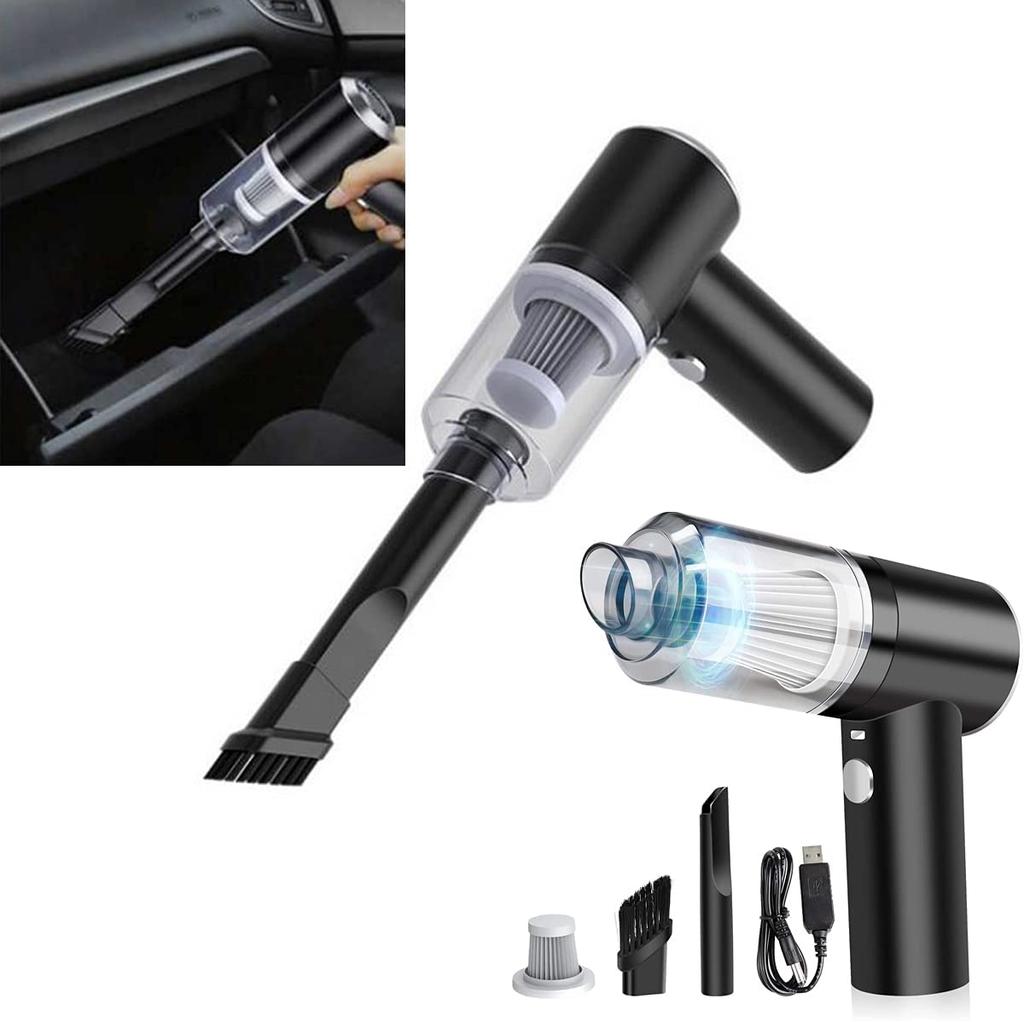 Xiaomi 9000Pa Drahtloser Auto-Staubsauger USB-Aufladung 1200mAh Tragbares Reinigungsgerät Mini-Nass- und Trockensauger Haushalt