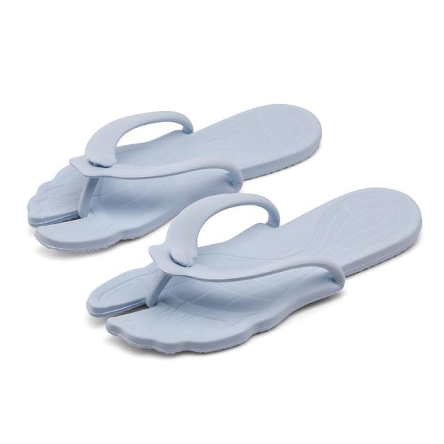Pantofole infradito da uomo estive Scarpe casual ad asciugatura rapida Sandali da spiaggia Pantofole pieghevoli per il bagno di casa antiscivolo per le donne