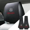 1 peça Almofada de Apoio de Cabeça para Encosto de Banco de Carro Capa à Prova de Poeira Para Mercedes Benz C180 C200 C260 C300 W108 W124 W126 W140 W168 W169 W176
