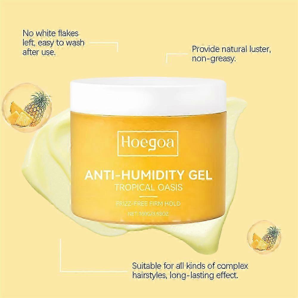 5 Stück Tropical Oasis Anti-Feuchtigkeits-Gel - Frizz-freier fester Halt