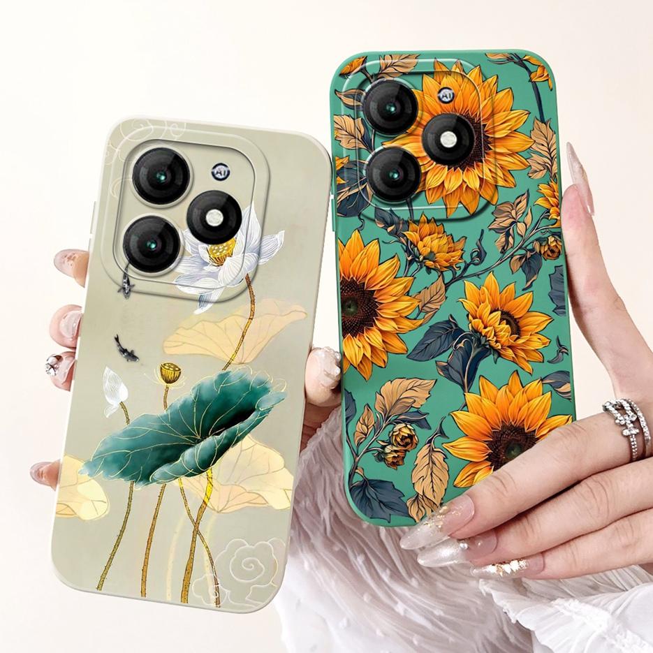 For Itel A70 Case A665L Cute Panda Cartoon Cover Soft Silicone Shockproof Phone Case Fopr Itel A70 A 70 ItelA70 Back Cover Shell