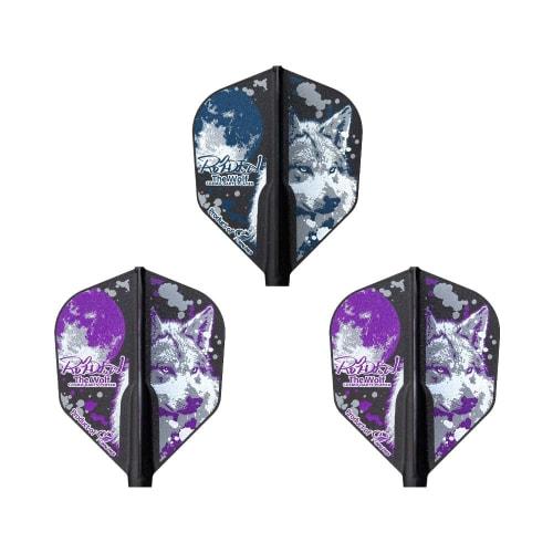 

COSMO DARTS Fit Flight Fit Flight × Royden Lam ver.4 Форма D Черный Royden Lam Модель игрока Darts Flight