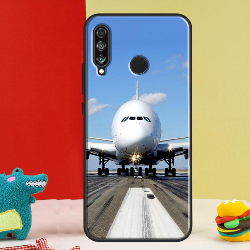 Flugzeug Flug Reisen Für Huawei Nova 12i 12s 11i 5T 9 10 SE Y91 Y90 Y60 Y70 Y72 Y61 P60 Pro P20 P40 P30 Lite Hülle