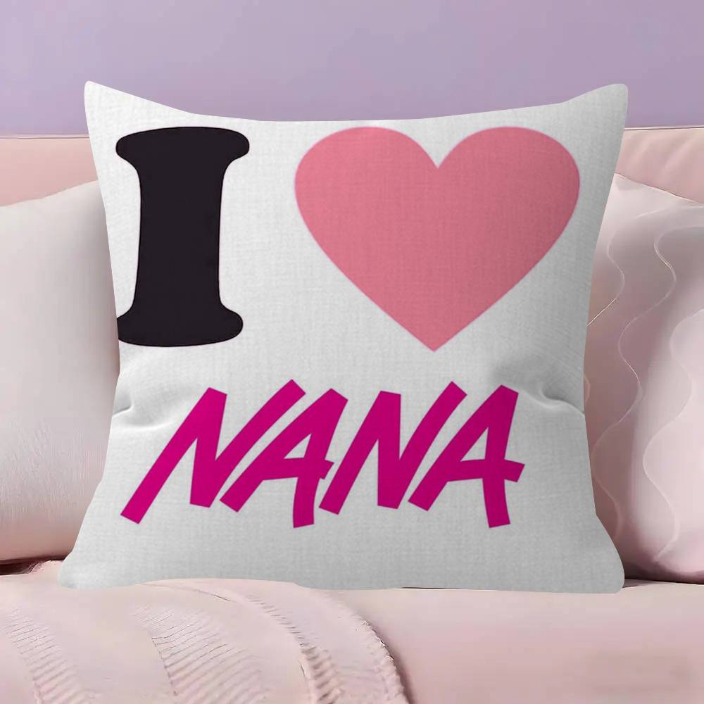 Anime nana cool girl  Cushion Cover 30x50 Polyester Sofa Cushions Decorative Throw Pillows Home Decoration Pillowcover