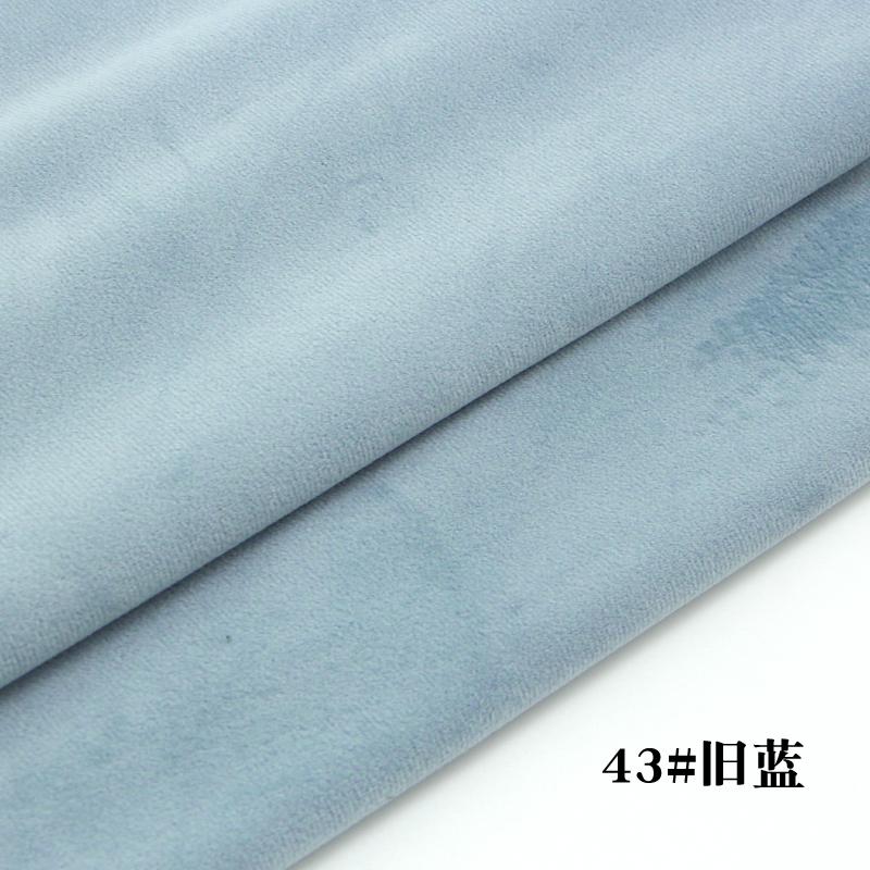 Cotton Fabric The Cloth Patchwork Fabrics By The Meter Tulle For Patchwork Gold Velvet Fabric Gold Velvet 50*145cm D20  465g/m