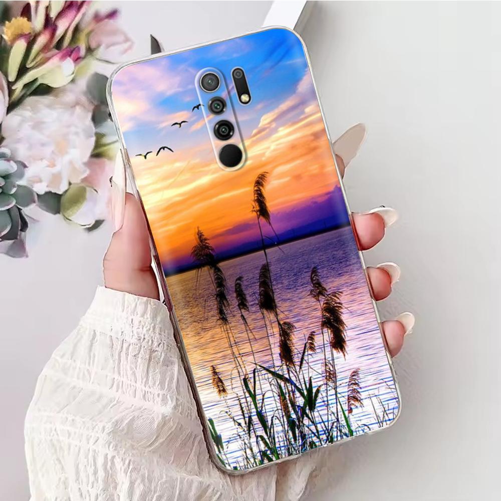 Phone Case For Xiaomi Redmi 9 Case Soft TPU Silicone Back Cover for Xiaomi Redmi 9 Redmi9 Case Transparent Bumper Cover Fundas