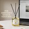 Flameless Reed Diffuser Set 50ml-Bottle With Essential Oil & Rattan Reeds Car Air Freshener winter Christmas gift gift for woman