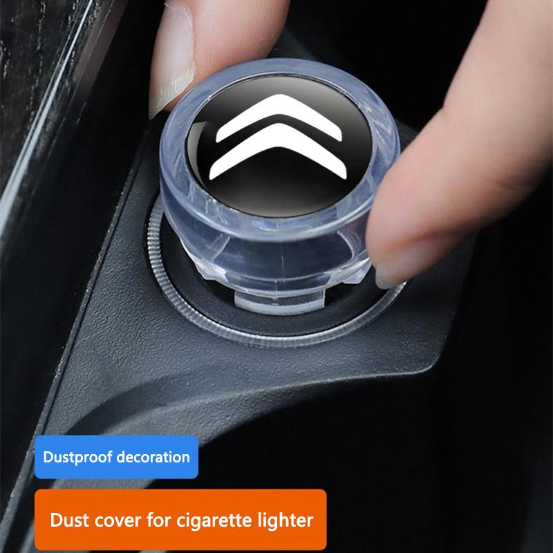 Car Cigarette Lighter Cover Button Protector Dust Cap For Citroen C1 C2 C3 C4 C5 C6 C8 C4L DS3 DS4 DS5 DS5LS DS6 Car Accessories