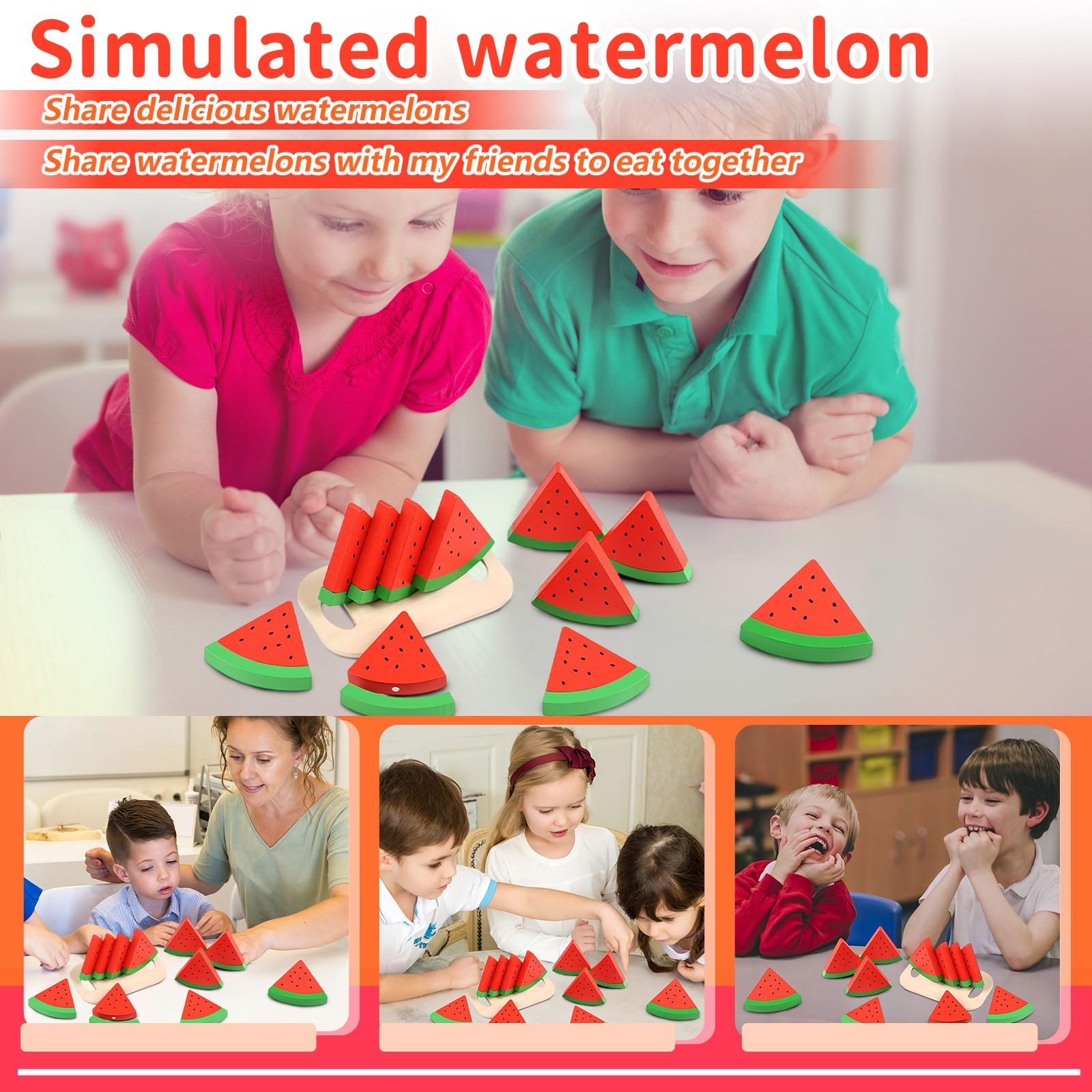 

Artificial Watermelon Fruit Watermelon Summer Gift Ornament One Size