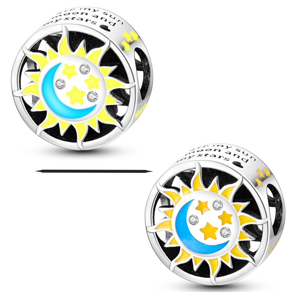 Copper Charms Beads Butterfly Clover Pendant Dangle Fit Original Necklace Bracelet Gift Women Party Diy