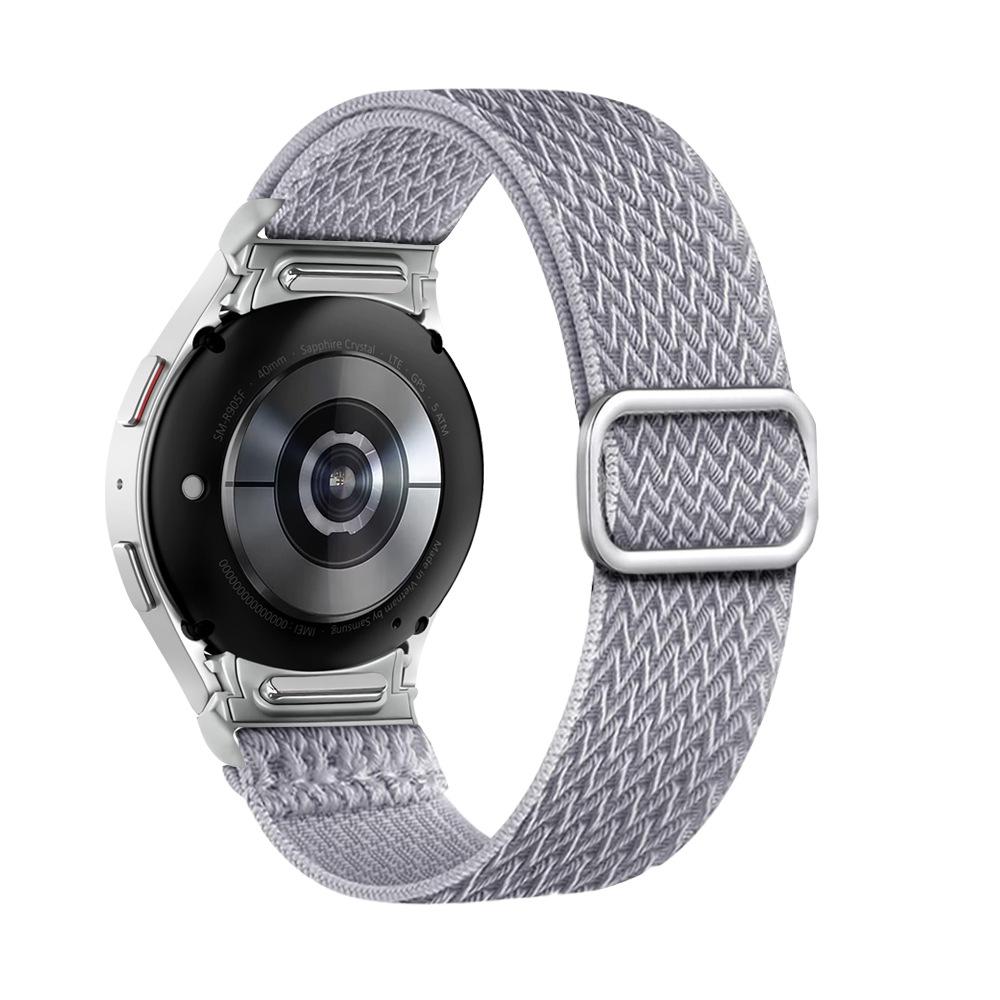 Elastic Nylon Loop Watch Band For Samsung Watch4 5 6 7 Strap Replacement Wristband For Samsung Galaxy Bracelet Correa Accessorie