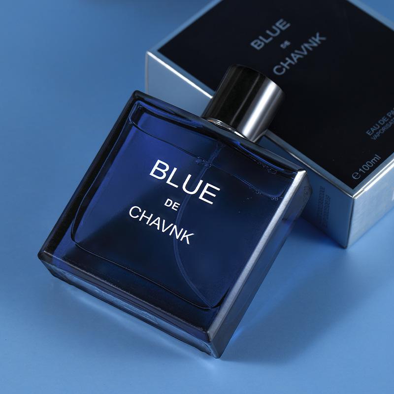 Small Town Yika Azure Men's Perfume 100ml - Long-lasting Fresh Eau de Toilette, Charming Sport.