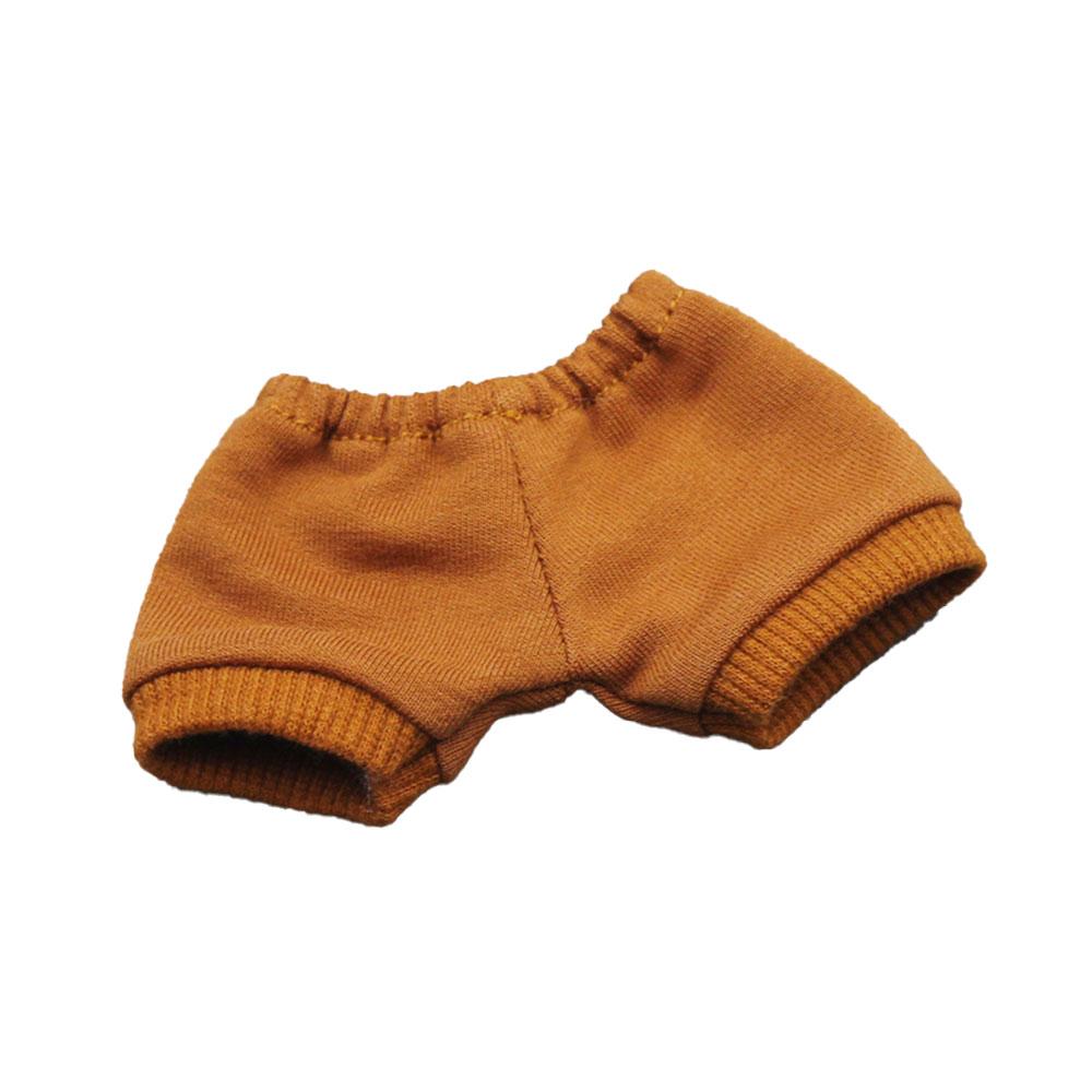 

Shorts for 17cm Labubu Dolls Cute DIY Doll Clothes Fashion Accessories Lovely Outfit Gifts for Girls Friends коричневий