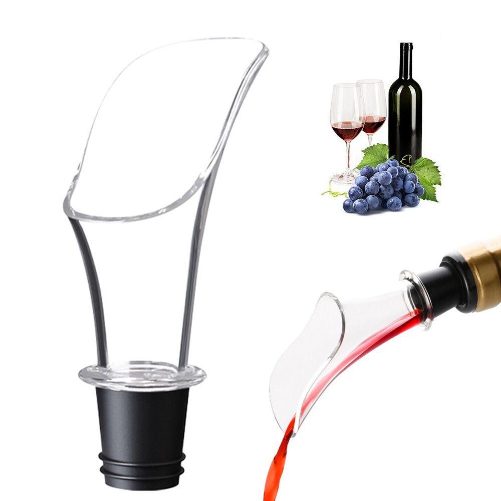 

With Filter Stand Magic Red Wine Decanter Spout Quick Air Aerator Aerating Pouring Tool