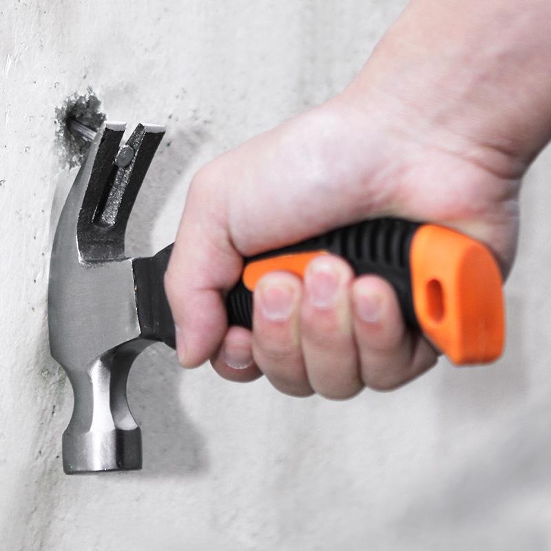 Multifunction Hardware Tools Household Round Head Claw Hammer For Woodworking Household Repair