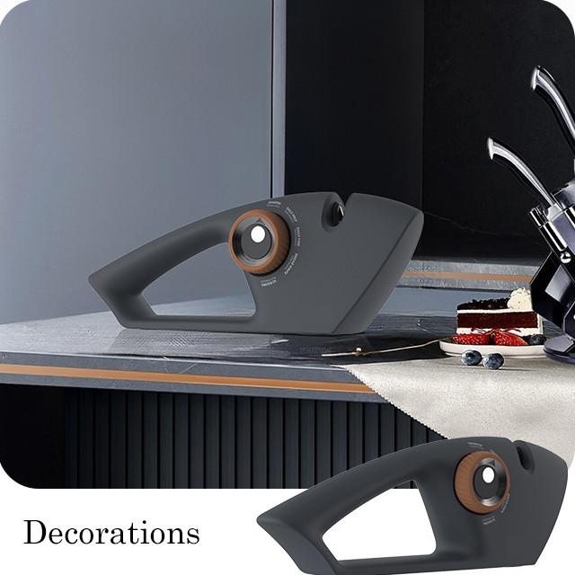 New 5 In 1 Fish Shaped Knife Sharpener Household Fast Manual Knife Sharpener Multifunctional Scissors Whetstone Kitchen Tools