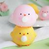 Bubble Animal Squeeze Toy Stress Relief Bubble Popping Chick Pig Toy Anti-Anxiety Stress Ball Portable Students Office Worker Desk Toy