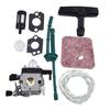 Carburetor Air Filter Fuel Line Kit For FS45 FS46 FS55 FC55 FS38