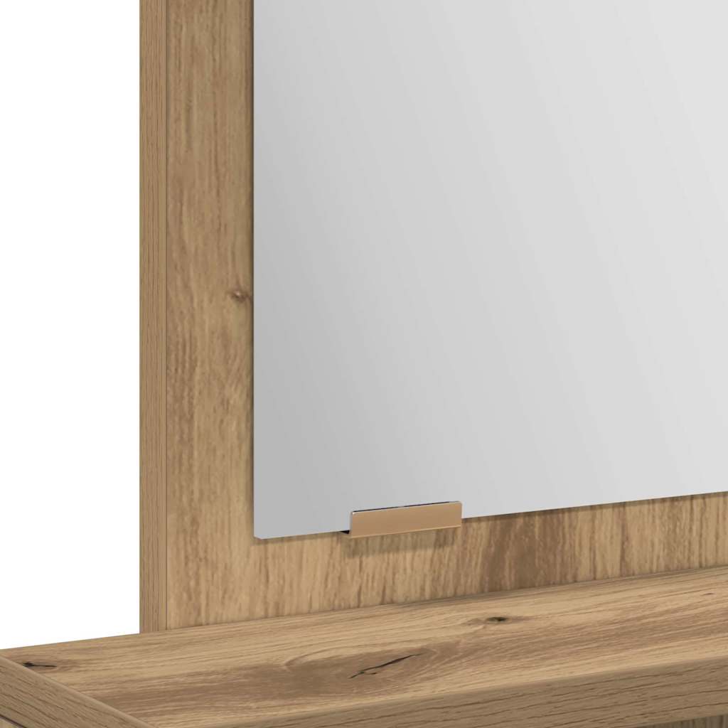 Makeup Table Artisan Oak 50 x 41 x 140 cm Particleboard