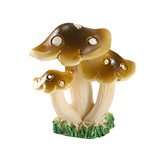 

Yousheng Mini Resin Mushroom Figurine Tiny Bonsai Craft Decoration Small Lawn Fairy Garden Ornament for Indoor Outdoor Terrarium DIY Craft Home I