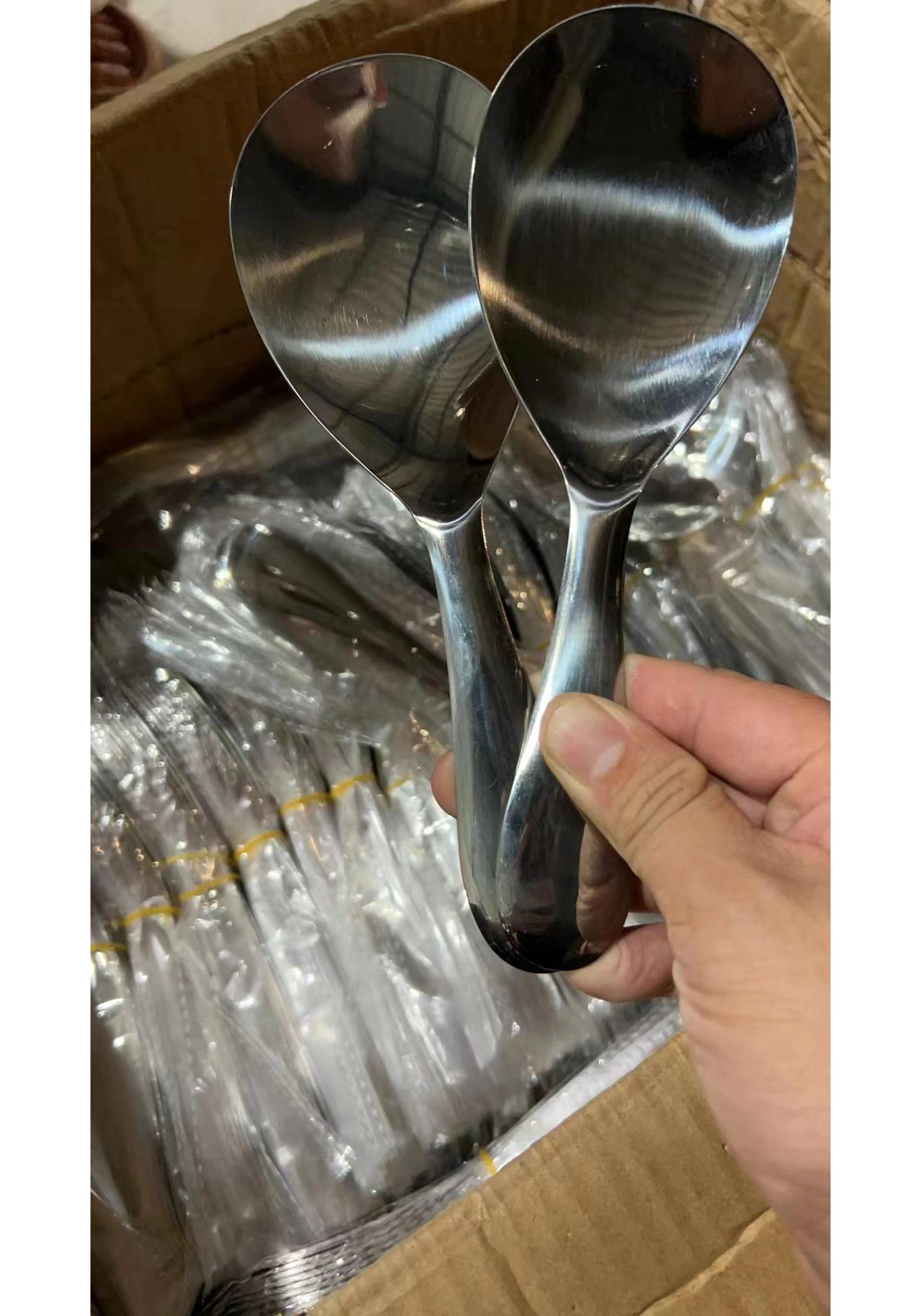 304 Stainless Steel Non-stick Large Rice Serving Spoon