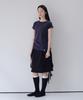 Ohesio Two-Way Layered T-Shirt, Navy