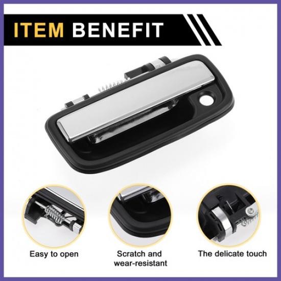 Front Left Exterior Door Handle Fit for Toyota Tacoma 1995-2004 No.6922035030