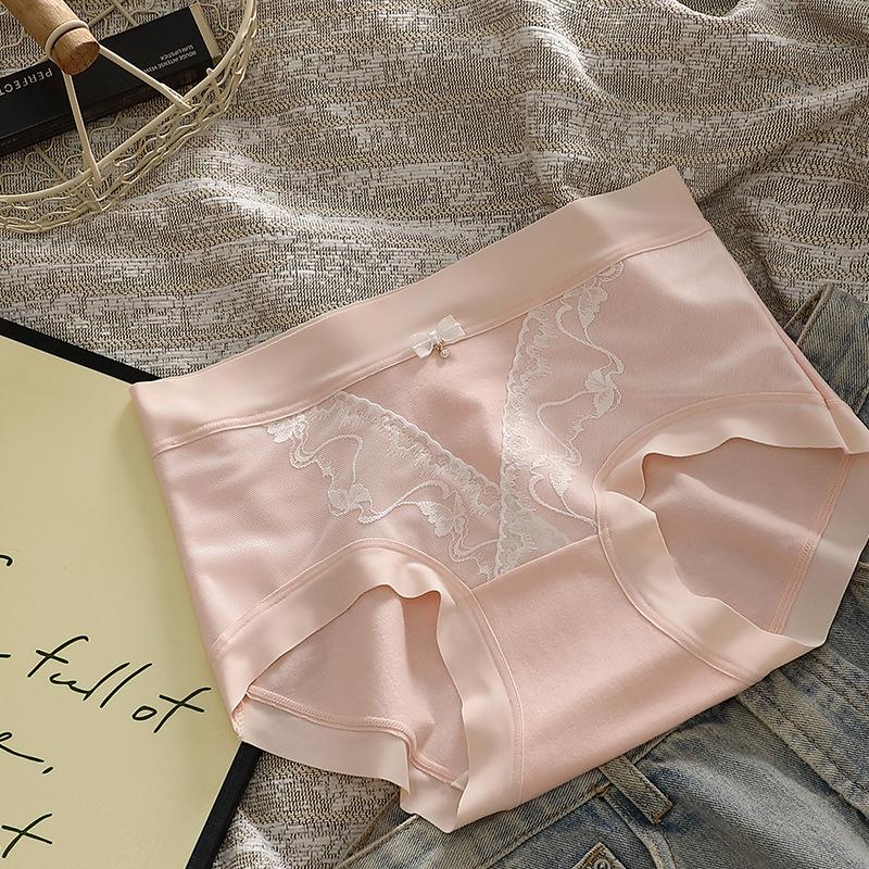 Xinjiang Cotton 7A Antibacterial Women's Pure Cotton Underwear Baby Cotton All-cotton Crotch Mid-waist Briefs