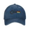 Commodore  Logo Baseball Cap black Horse Hat beach hat hiking hat Unisexs Caps Womens