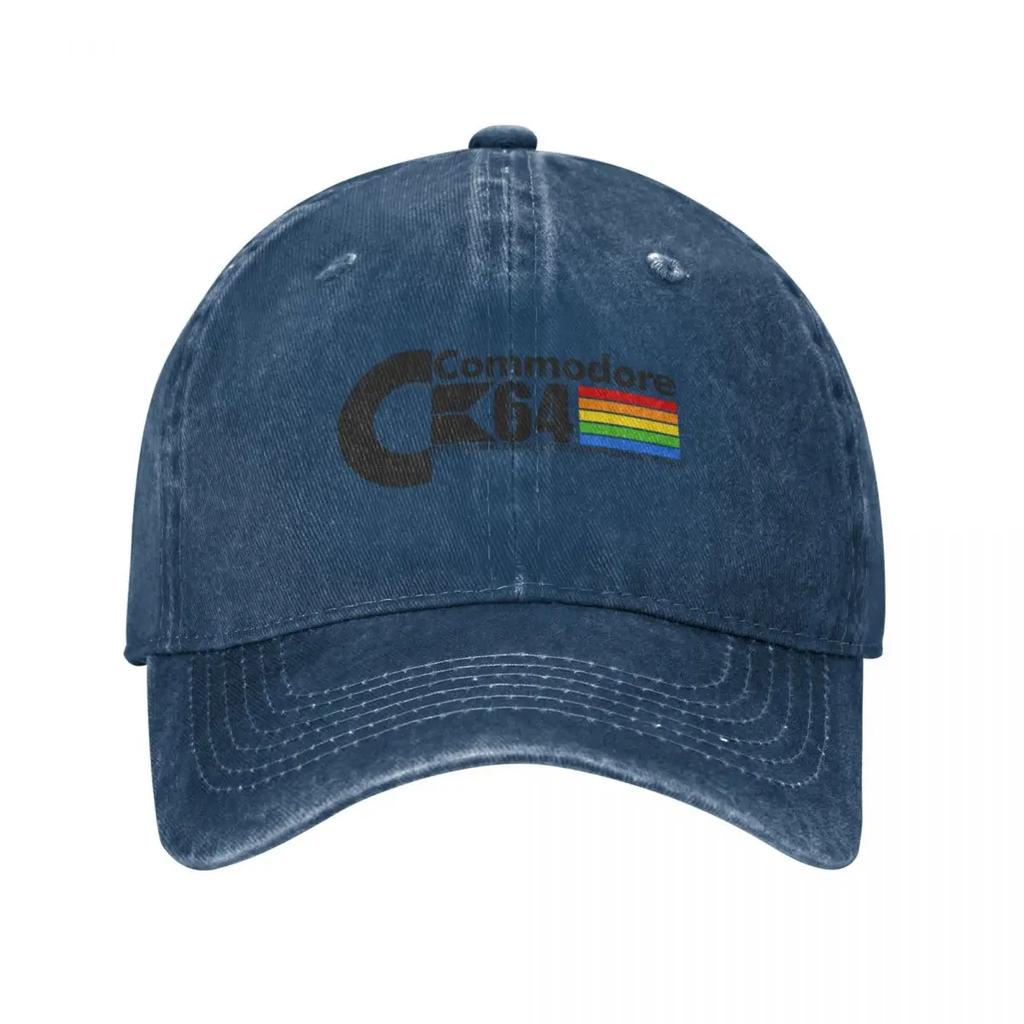 Commodore Logo Baseball Cap black Horse Hat beach hat hiking hat Unisexs Caps Womens