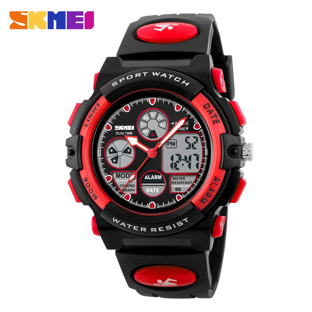SKMEI Luminous Waterproof Multi-function Sports Watch for Teens