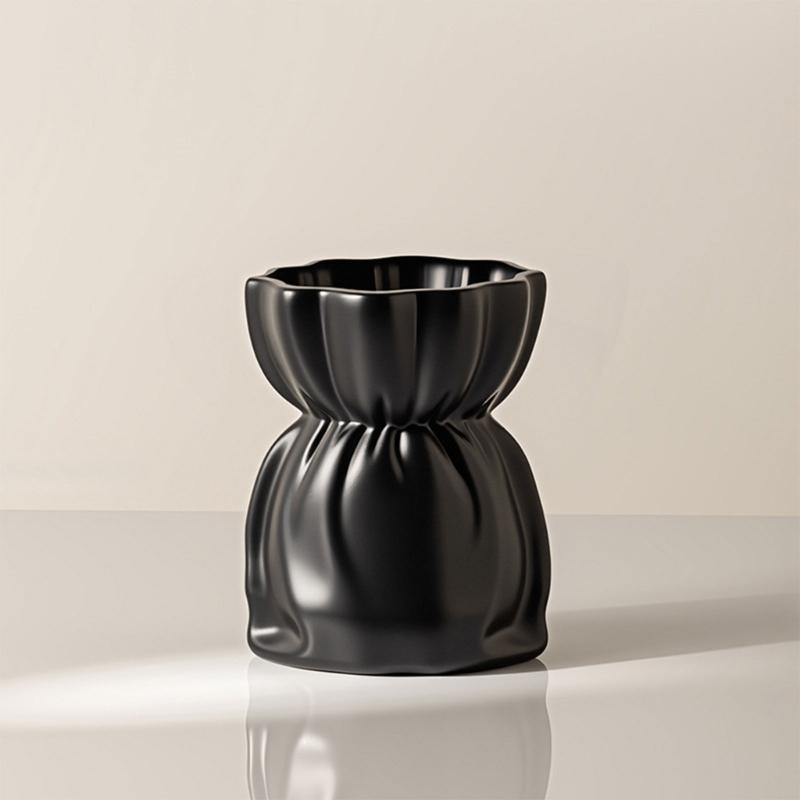 Modern Plastic Vases Decorative Bouquet Shape Flower Arrangement Container For Various Interior Styling Themes Decors