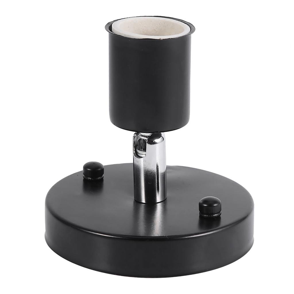 1Pc E27 Modern Vintage Ceiling Light Wall Mounted Lamp Bulb Holder Socket 180 Degrees Rotating