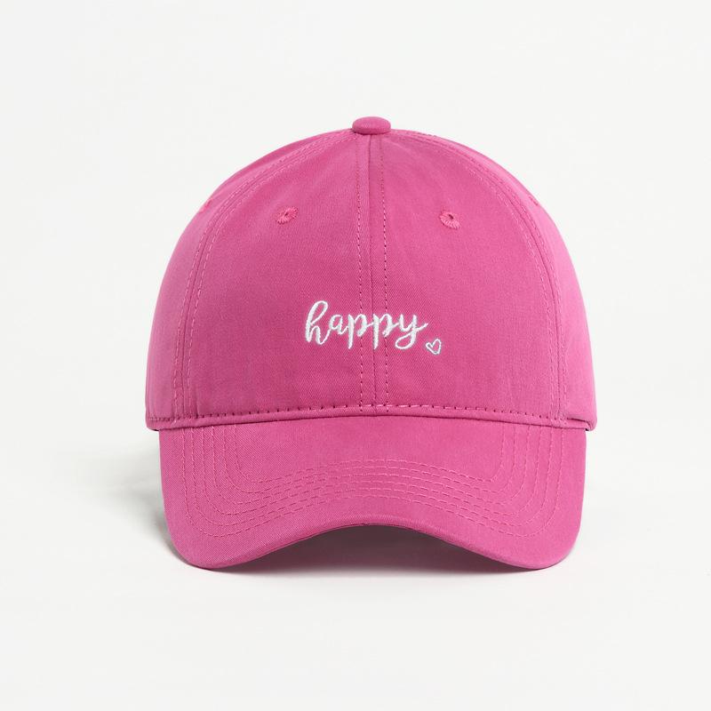 Peaked Color Plain Solid Hat Baseball Women Stitching Stitched Embroidered Alphabet Ricygvm Hats Cotton Casual Duck Tongue Cap Fashion Outdoor Sun