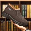 Winter old Beijing cloth shoes large size men's cotton shoes warm and piled thickened trendy versatile non-slip casual men's shoes
