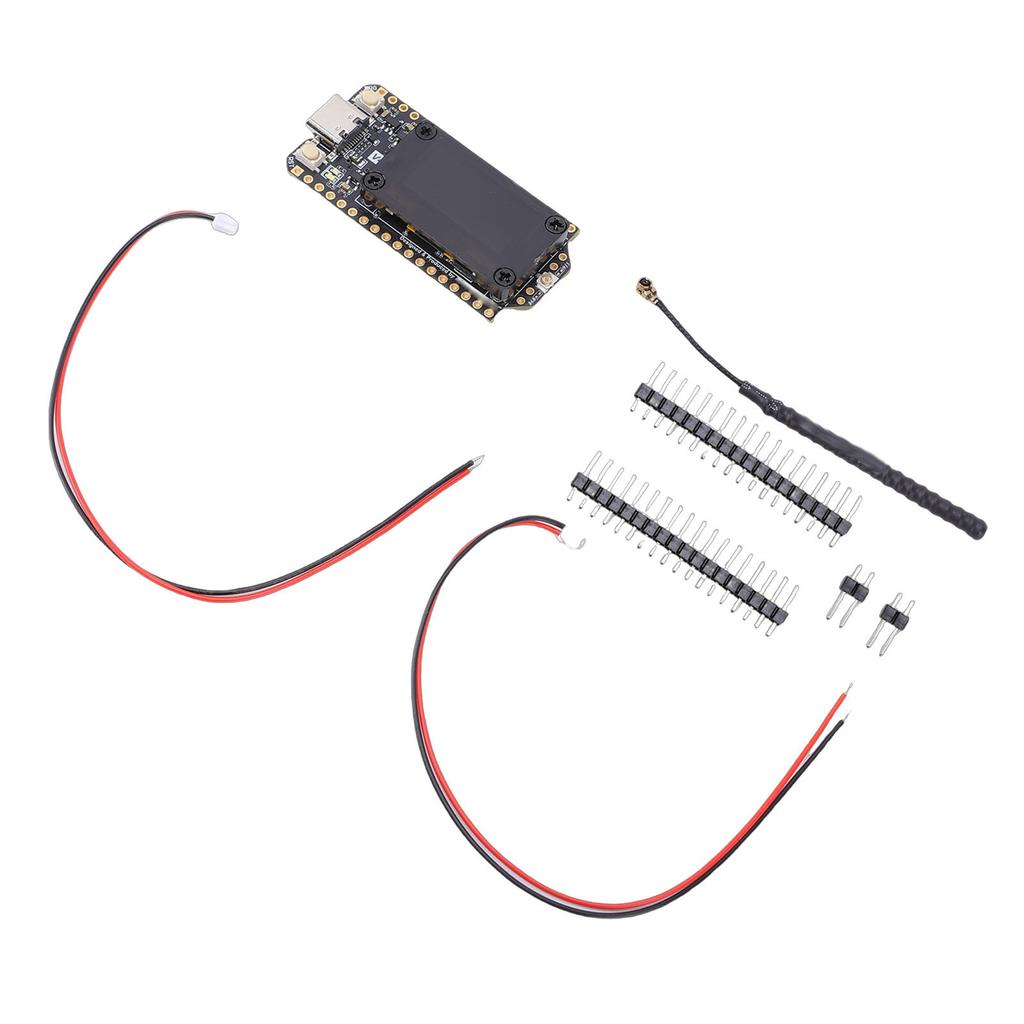 32 Development Board, LoRa 32 V4 Development with 2MB PSRAM 16MB Flash 0.96 Inch Screen, for Smart Home Industrial Applications