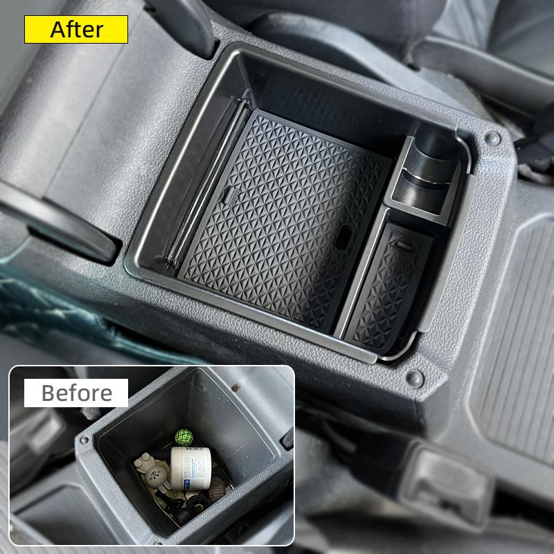 For Volkswagen Tiguan VW mk2 2016 2017 2018 2019 2020- 2022 2023 Accessories Armrest Box Center Storage Box Organize and store