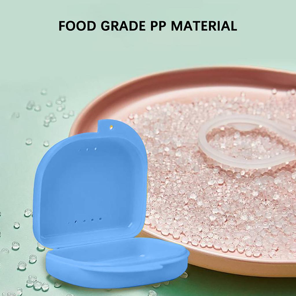 Boîte de bain pour prothèses dentaires, conteneur d'appareils pour fausses dents, boîtes de rangement pour prothèses dentaires