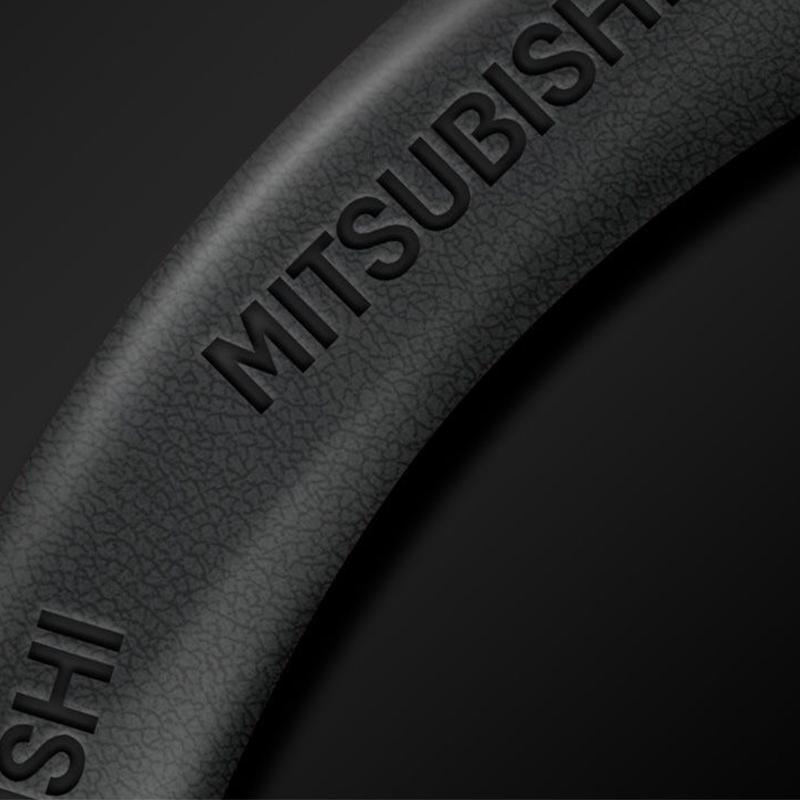 Breathable PU Leather Anti-Slip Universal Car Steering Wheel Cover for Mitsubishi Lancer ASX Outlander Pajero Evolution Car