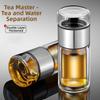 Borosilicate Glass 500ML Tea Bottle 304 Stainless Steel Handhold Portable Bottle  School