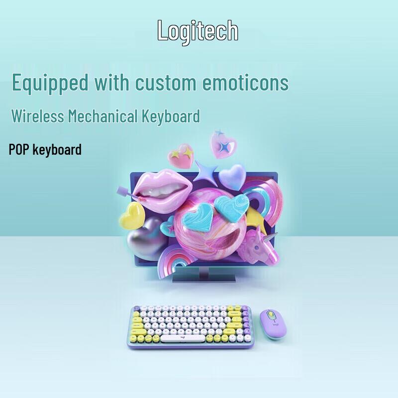 

Logitech POP Keys Wireless Mechanical Keyboard