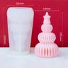 3D Christmas Tree Cake Resin Mold Epoxy Resin Soap Mold Candle Silicone Mold  Handmade