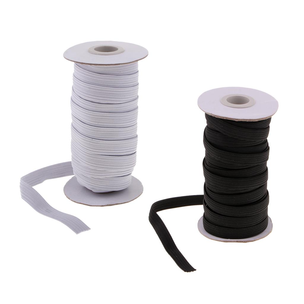 Flat Elastic Cord for Sewing Supplies High Quality Elastic Laces for Wigs Underwear and Sportswear