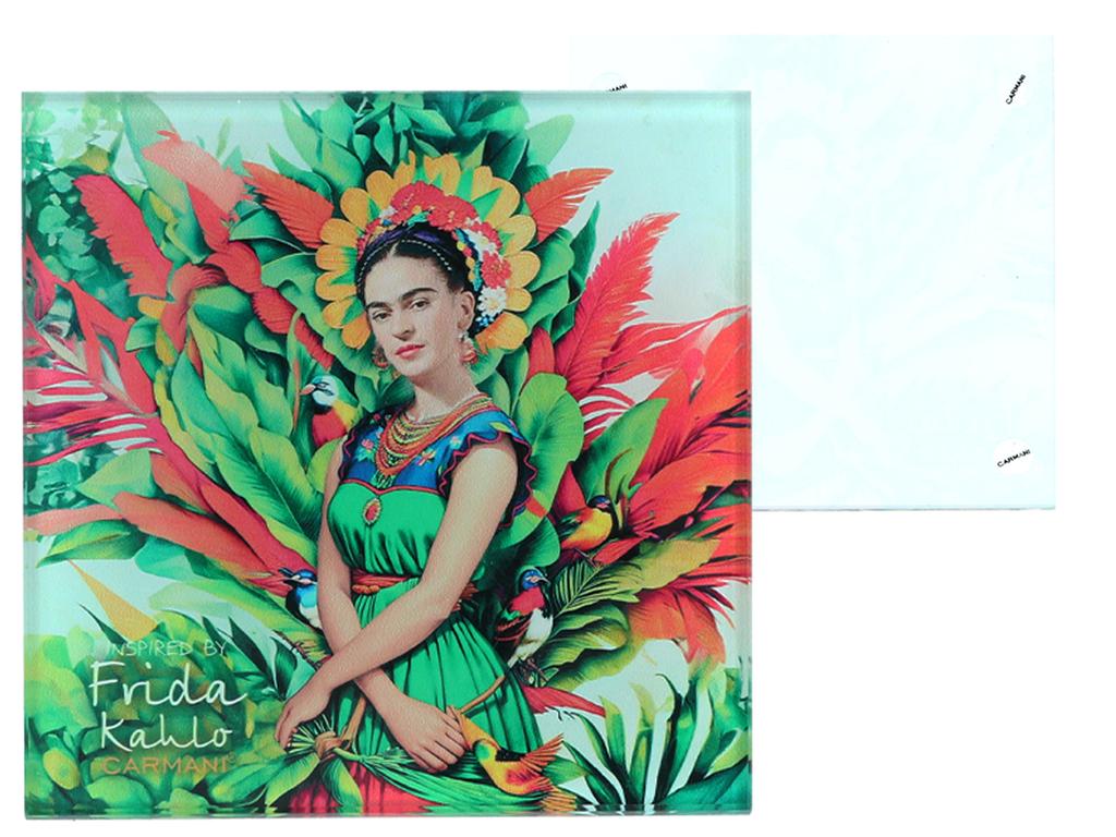 Szklana Podkładka Pod Kubek Szklankę Frida Kahlo Kuchnia Jadalnia Dom