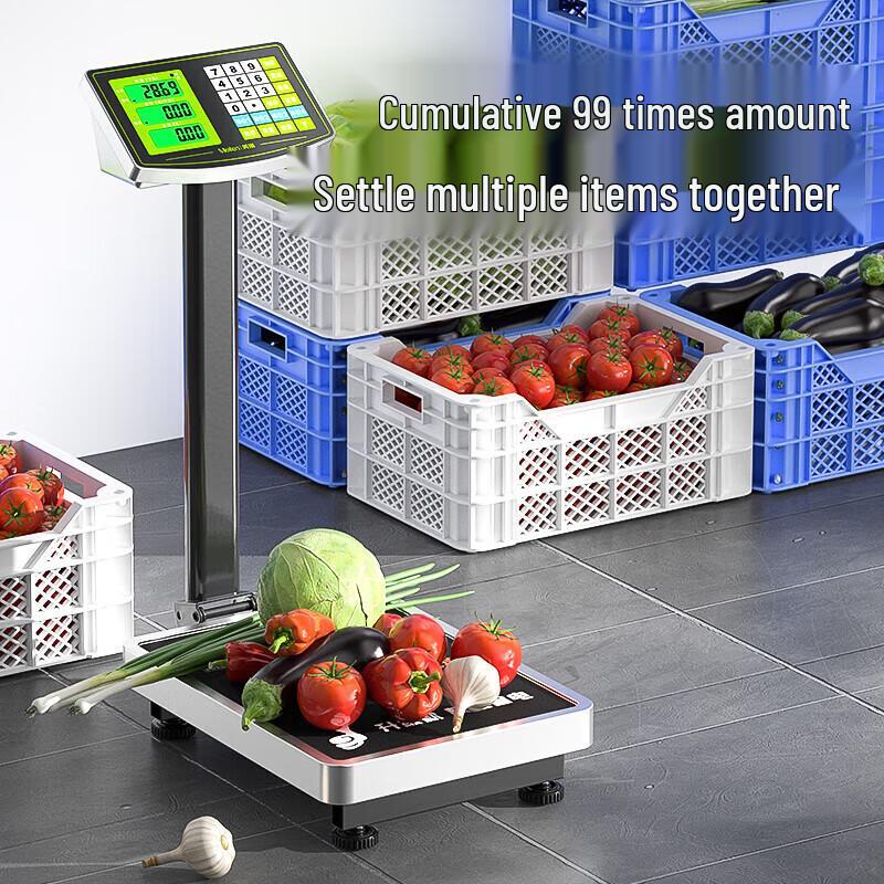 HANDUNYOU 200kg Electronic Platform Scale