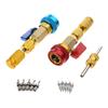 R134A Valves Core Remover Installer Tool Set Air Conditioning Valves Core Installation Tool Suitable for Air Conditioner