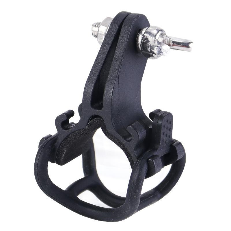 Bike Light Torch Holder Flashlight Bracket Bike License Plate Bracket Bike Parts Adjusteable For Road Bike Racing Bike Mount