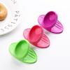 Microwave Oven Mitts Silicone Holder for Kitchen Convenient Insulated Glove Finger Nonslip Clips